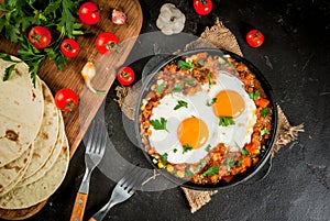 Huevos rancheros, Mexican food