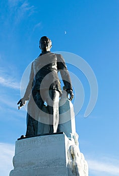 Huey P. Long statue in Baton Rouge