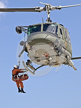 Huey UH1-N Medevac