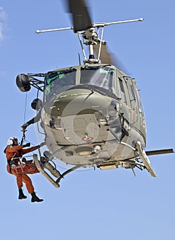 Huey UH1-N Medevac