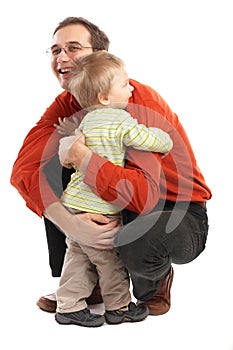 The Hug - Father and Son