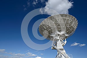 Huge antenna dish at Very Large Array