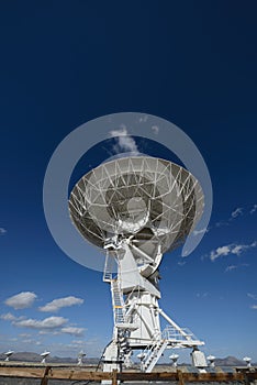 Huge antenna dish at Very Large Array