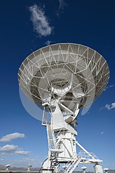 Huge antenna dish at Very Large Array