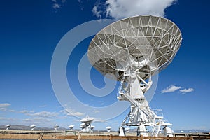 Huge antenna dish at Very Large Array