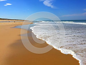 The Huge Atlantic Beaches of South west France Cap-Ferret Peninsula, South West France
