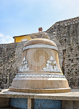 Huge bell in Budva