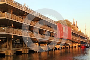 Huge bike bicycle parking station, Amsterdam, Netherlands.