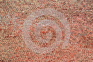 Huge brick wall texture background