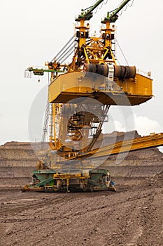 Huge coal mining coal machine