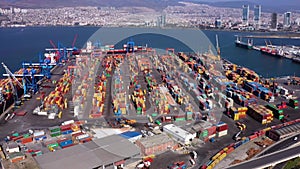 Huge commercial port. Economics of a country.
