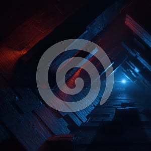 Awesome Sci-Fi Cyberpunk Structure