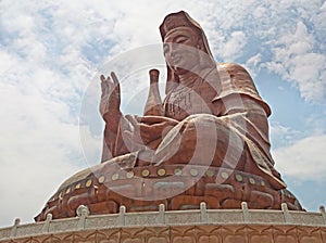 Huge Guanyin bronze photo