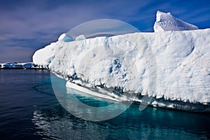 Huge iceberg in Antarctica