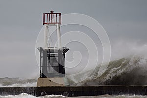 Huge Lake Wave