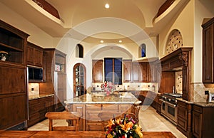 Huge New Mansion Home Kitchen