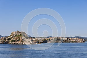 Huge Old Fortress stands as Â«guardÂ» of Corfu town and island since the 6th century