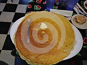 Huge pancake