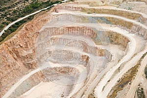 Huge quarry photo