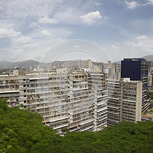 Huge residential building in downtown of Caracas