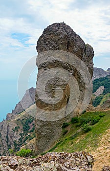 Huge rock of Chertov Palets (Finger of Hell) photo