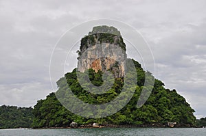 A huge rock formation island in Langkawi Malaysia. Singa Besar Island