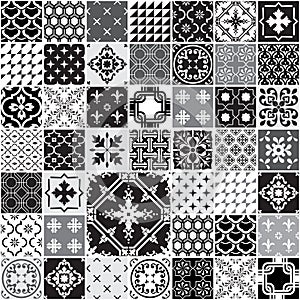 Huge Seamless Patchwork Pattern