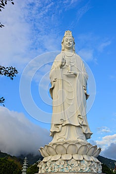 Huge statue of Guanyin Buddha