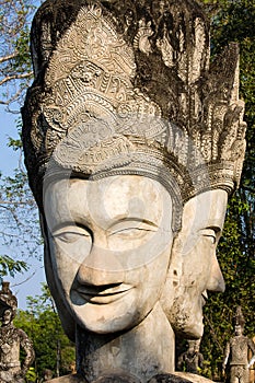 Huge Statues in the Sculpture Park - Nong Khai, Thailand