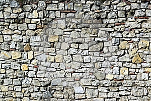 Huge stone wall texture background