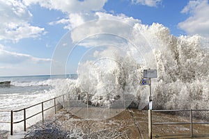 Storm wave photo