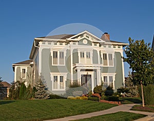 Huge Two Story New Historical Styled Home photo