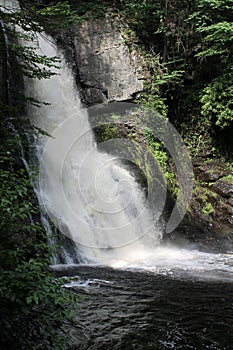 Pennsylvania Bushkills falls main waterfall