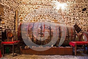 Huge Wine Barrel