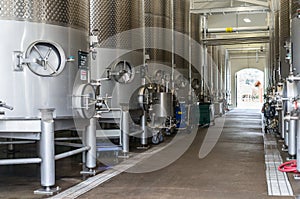 Large wine vats