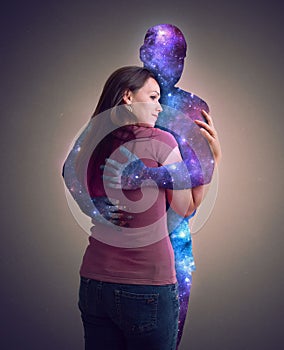 Hugging the universe