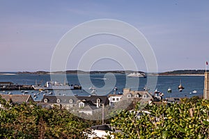 Hughtown Harbor, St. Mary\'s Island in the Scilly Isles