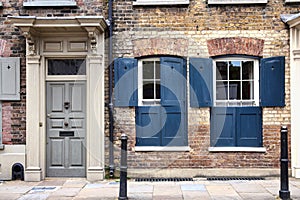 Huguenot Georgian terraced town houses