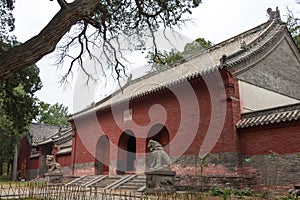 Huishan Temple in Dengfeng, Henan, China. It is part of UNESCO World Heritage Site - Historic Monuments of Dengfeng.