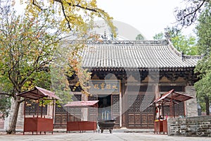 Huishan Temple in Dengfeng, Henan, China. It is part of UNESCO World Heritage Site - Historic Monuments of Dengfeng.