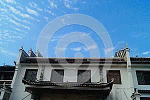 Huitong county, hunan province, high chair ancient architecture group landscape.