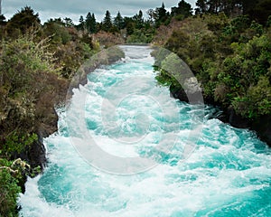 Huka Falls Taupo New Zealand