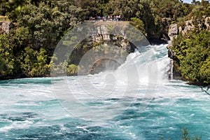 Huka falls, waterfall in New Zealand