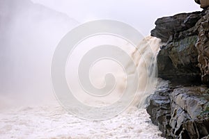 Hukou Waterfall of Yellow River