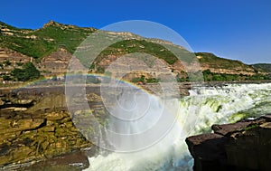 Hukou Waterfall Of The Yellow River