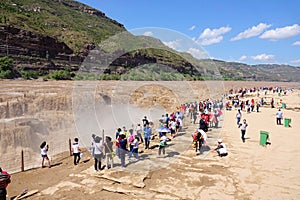 Hukou Waterfall of Yellow River