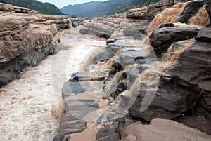 Hukou Waterfall of Yellow River