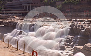 Hukou Waterfall of the Yellow River in Shanxi Province, China