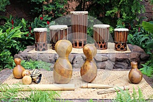 Hula instruments