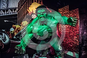 The Hulk, wax sculpture, Madame Tussaud